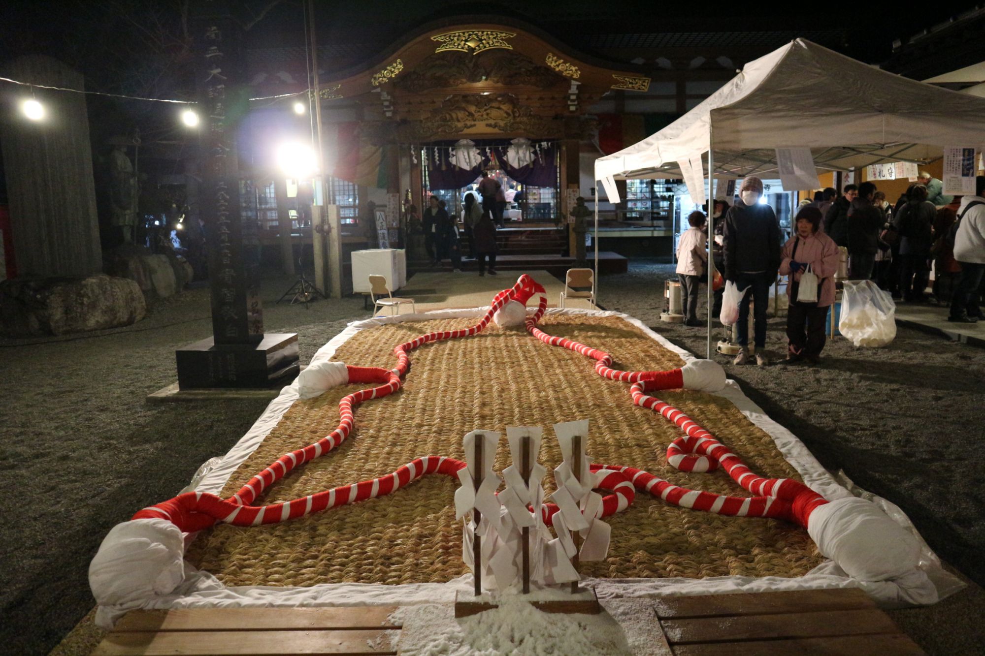 大わらじに乗って御利益を持ち帰ろう！大安楽寺 新春厄除観音大祈祷会2019 | 新まつもと物語