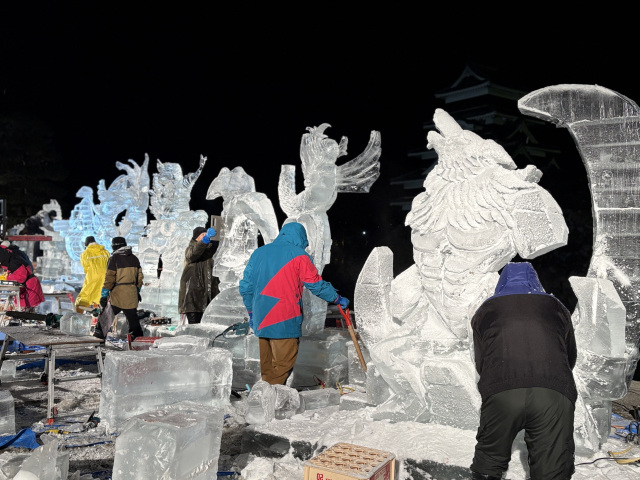 氷彫フェスティバル２０２４　③