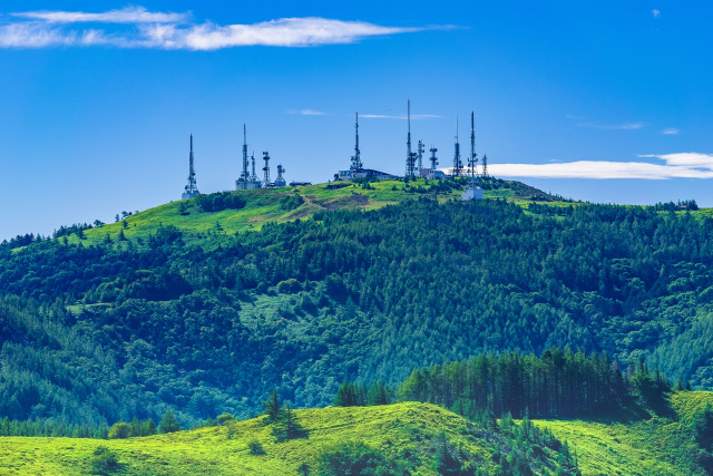 美ヶ原　武石峰から見た王ヶ頭