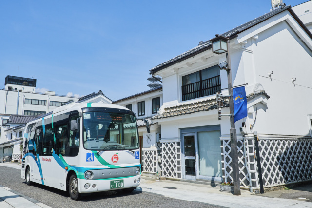 公共交通　タウンスニーカー　中町