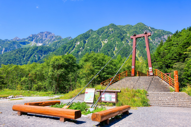 上高地　横尾大橋