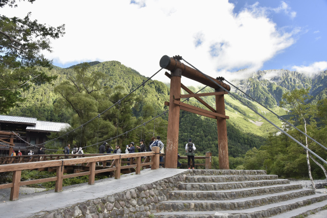 上高地　河童橋