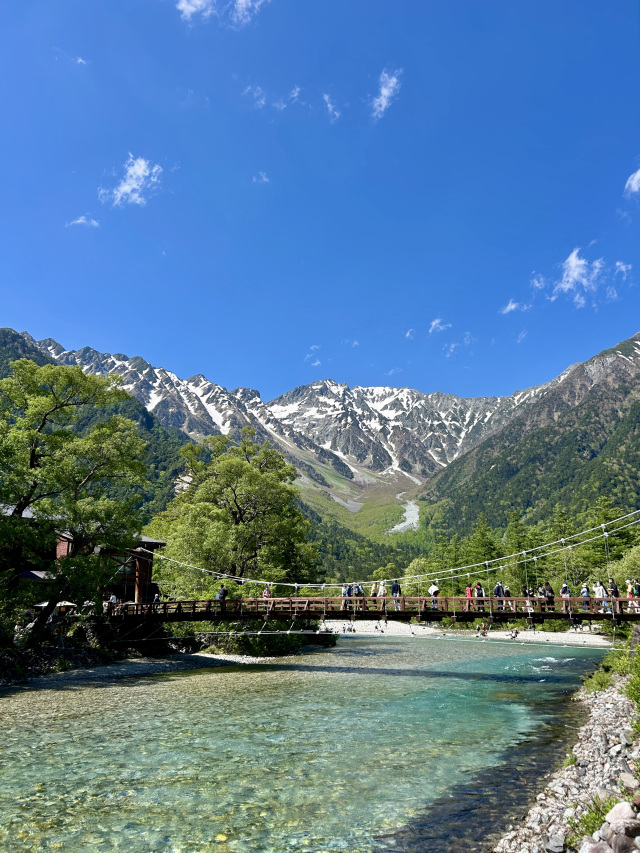 上高地　河童橋