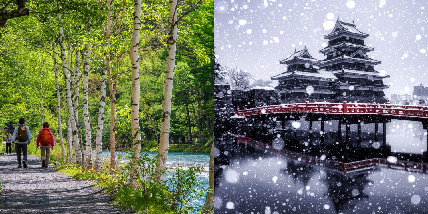 【上高地・松本城】混雑を避ける楽しみ方をご紹介！混雑予想やおすすめのシーズン情報も！