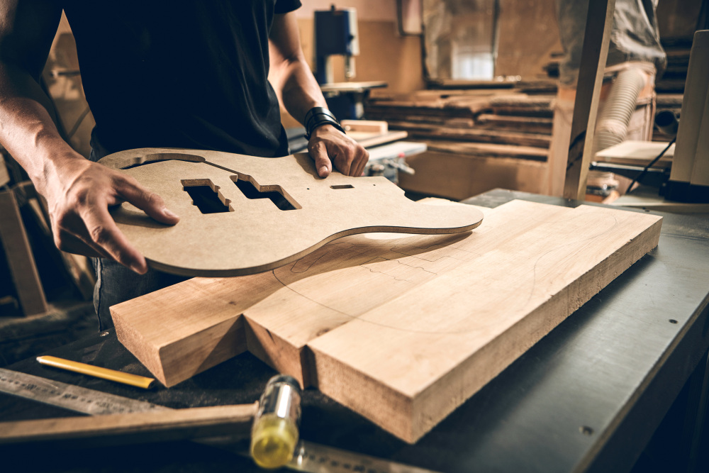 松本は国産ギター生産日本一