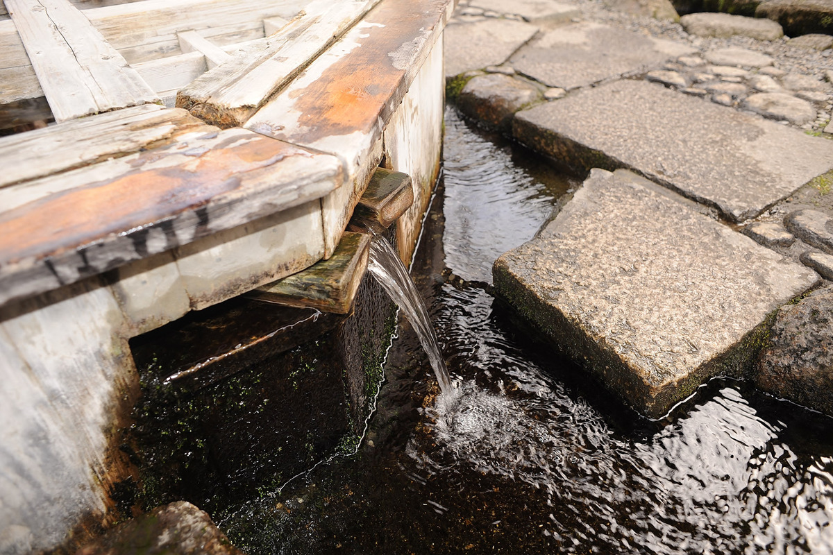 A water source preserved and passed down by the local community