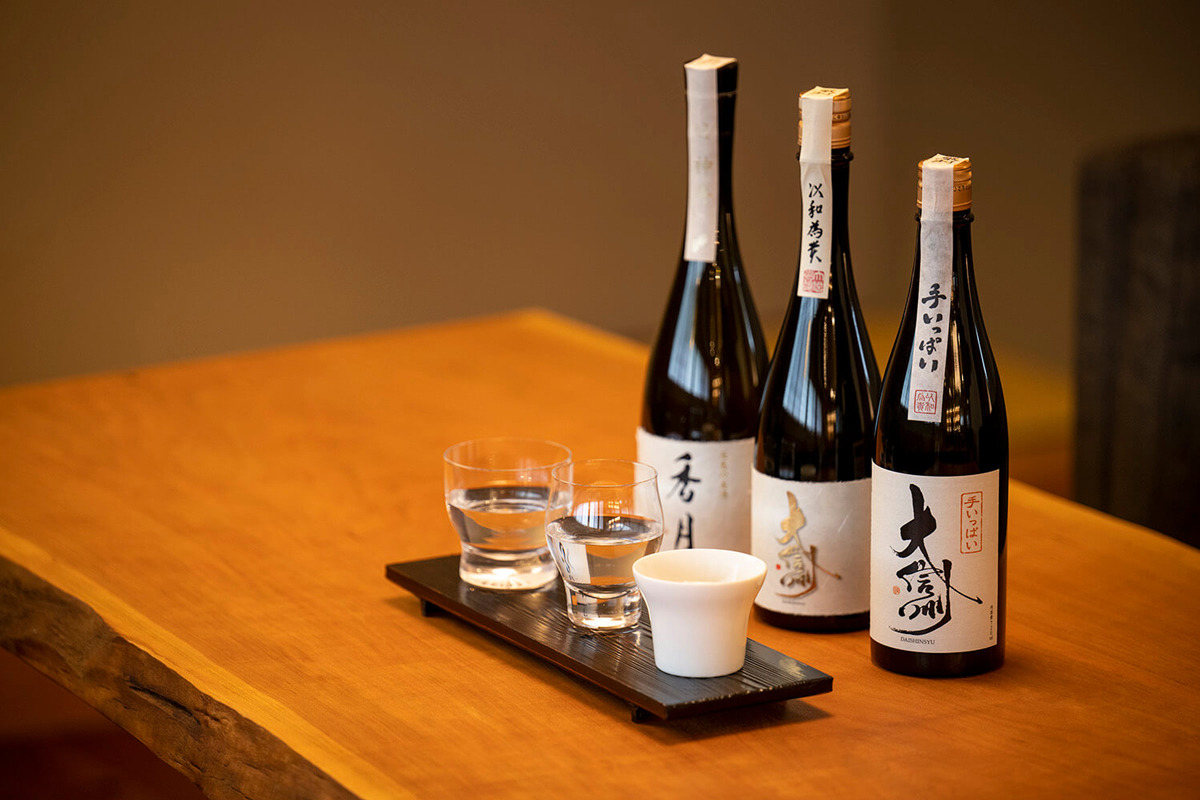 全て長野県産の酒米にこだわった大信州酒造の日本酒