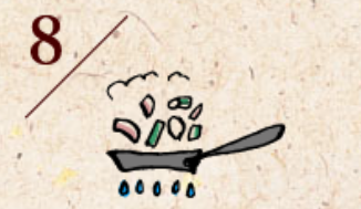 ねぎとイカのソテー