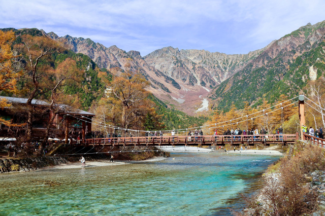 上高地(河童橋周辺)