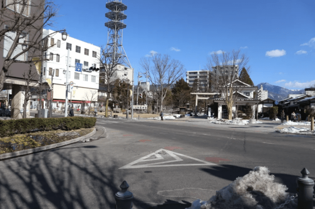 松本城大手門枡形跡広場