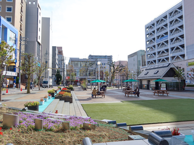 松本市中央西公園（花時計公園）
