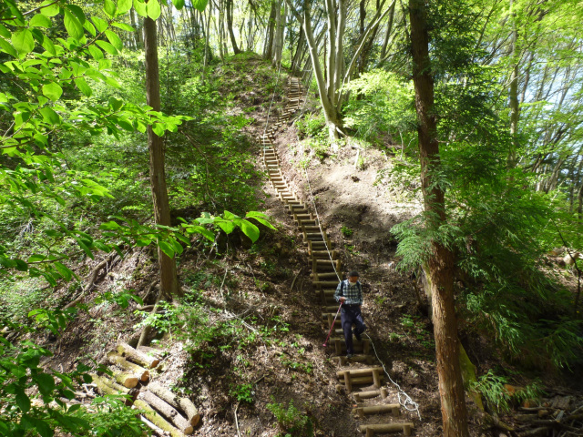 平瀬城址周辺遊歩道