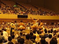 横綱土俵入り