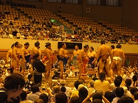 幕内土俵入り