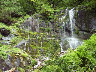 焼山滝の雌滝