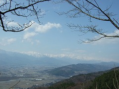 大町方面は見えます