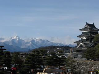 真冬の松本城