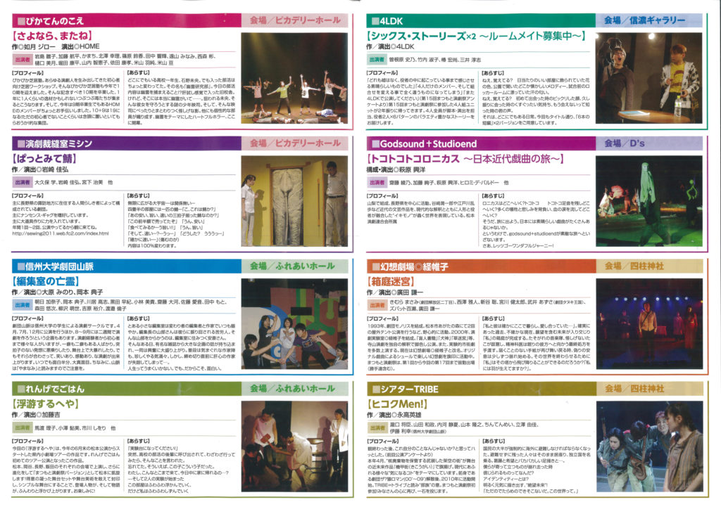 The 17th Matsumoto Engekisai Theater Festival 12 Visit Matsumoto