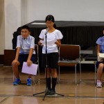 鎌田小学校６年　花崎春さん