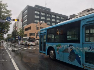 雨の祝日　「2016松本ノーマイカーディ」「松本城公園」