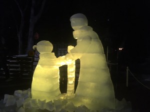 松本の冬を楽しむ　初日：国宝松本城氷彫フェスティバル ～THE FINAL～信州・松本鍋まつり