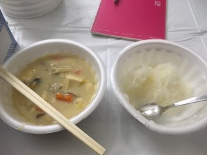 信州の色彩満載！味噌豆乳鍋