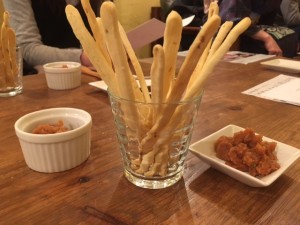 まつもと一本葱の焼き葱を使ったグラッシーニ