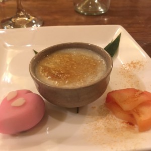 松本蕎麦プリンクレームブリュレ風