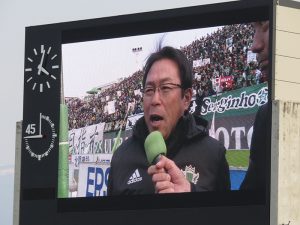 勝利監督 反町監督のインタビュー