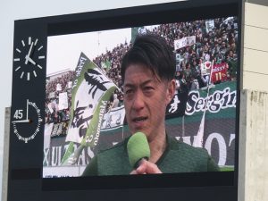 本試合MVPの田中選手