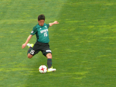 宮坂選手のフリ-キックで2点目。素晴らしかったです。