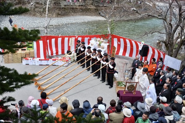 The Alpenhorn musicians