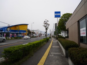 去AEON的街景