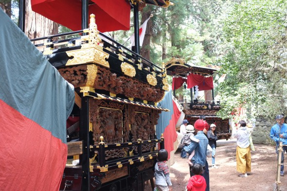 Each fune has its own special carvings