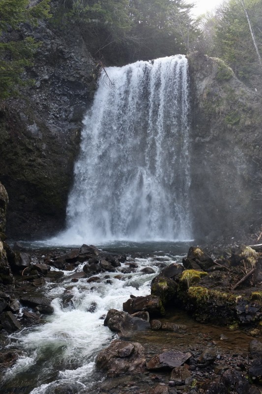 Zengoro Falls near the festival grounds