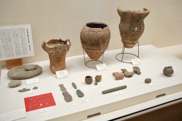 Ancient pottery and tools from Matsumoto
