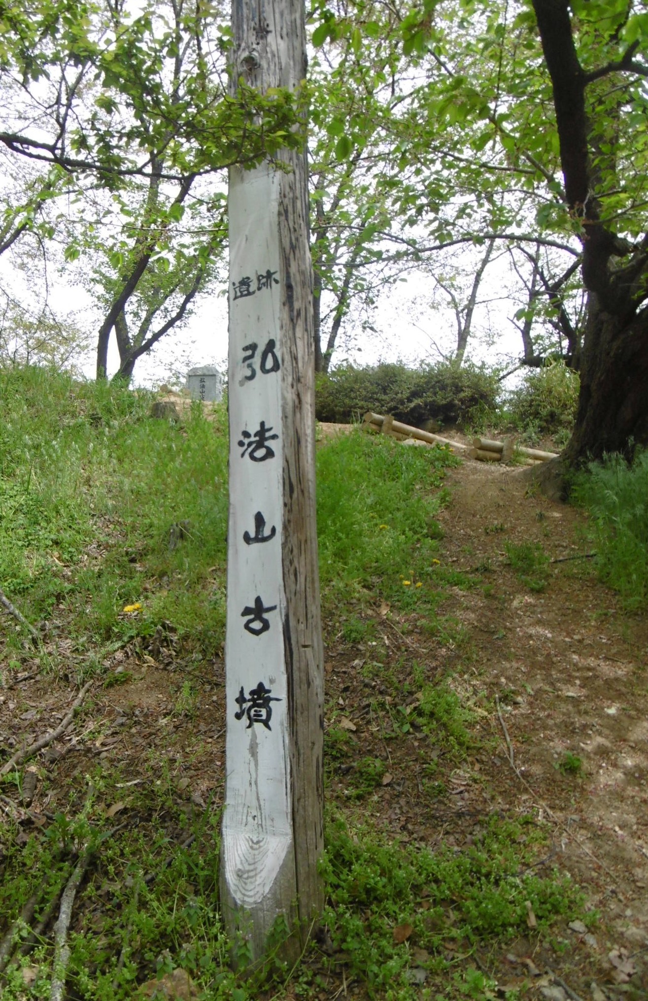 弘法山古墳入口