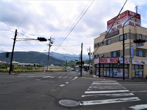 往並柳、庄內方向的路口。