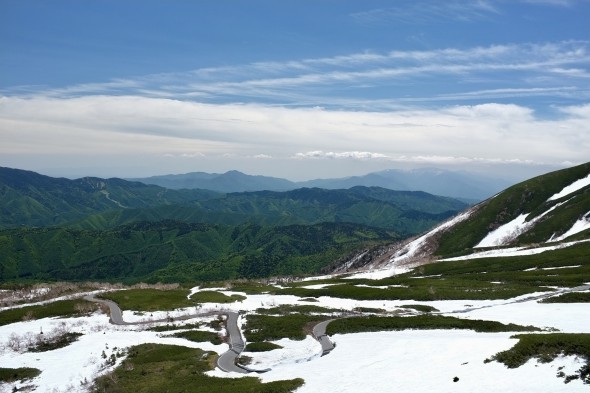 The mountains beyond