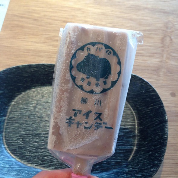 Red bean ice candy