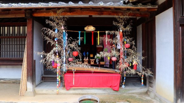 The entrance reserved for the visiting lord of Takeshima Castle