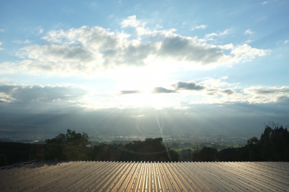 View from Akanejuku's lounge