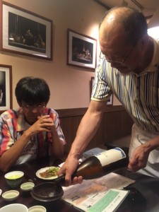 日本酒の品ぞろえが多いです。