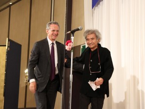 ファビオ・ルイージさんと小澤総監督