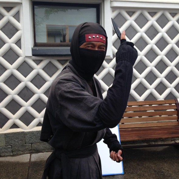 Learn ninja tricks from this guy ;)