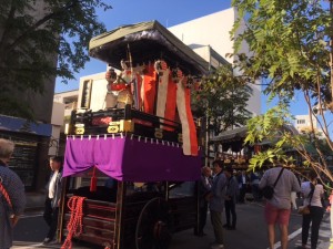 One of the butai floats