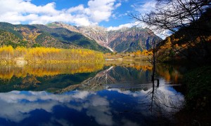 View from Taisho Pond (Photo credit: Kamikochi.org)