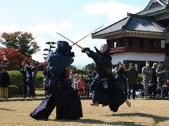 A kendo match in progress!