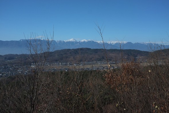 View from the look out point above Asama Hot Springs