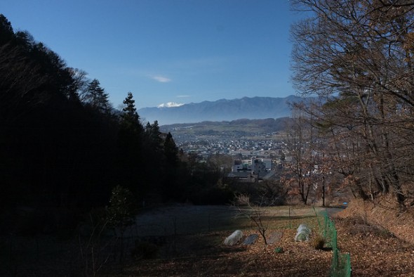 Mt. Norikuradake from trail head A